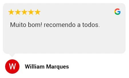 Depoimento de William Marques sobre o atendimento e os serviços