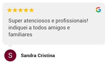 Depoimento de Sandra Cristina sobre o atendimento e os serviços